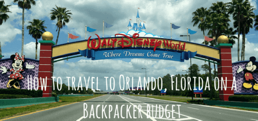 How to travel to Orlando, Florida on a Backpacker budget