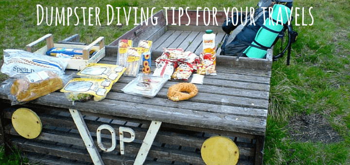 Dumpster Diving tips for your travels