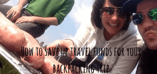 How to save up travel funds for your backpacking trip