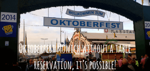 Oktoberfest Munich without a table reservation, it’s possible