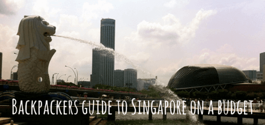Backpackers guide to Singapore on a budget
