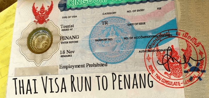 How to do a Visa run to Penang, Malaysia from Koh Phangan, Thailand