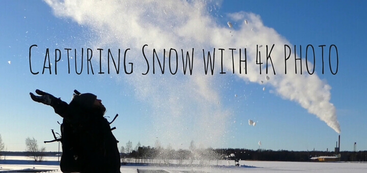 Capturing Snow with 4K Photo