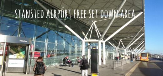 stansted airport free set down area