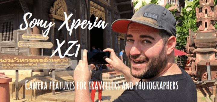 Sony Xperia XZ1 camera features for travellers and photographers