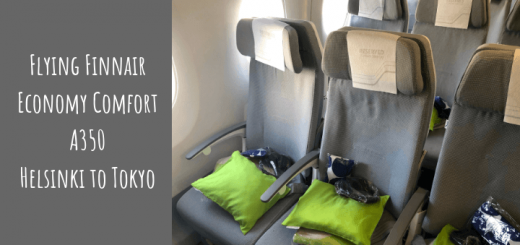 Flying Finnair Economy Comfort A350 Helsinki to Tokyo