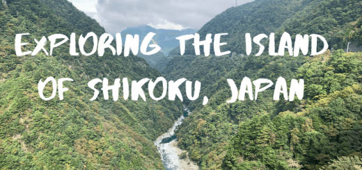 Exploring the island of Shikoku, Japan