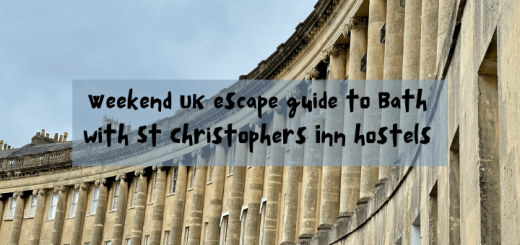 What to do over a weekend in Bath with St Christophers Inn hostels